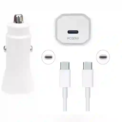Cargador De Auto Para Iphone 17 Pr O Max 17 Air