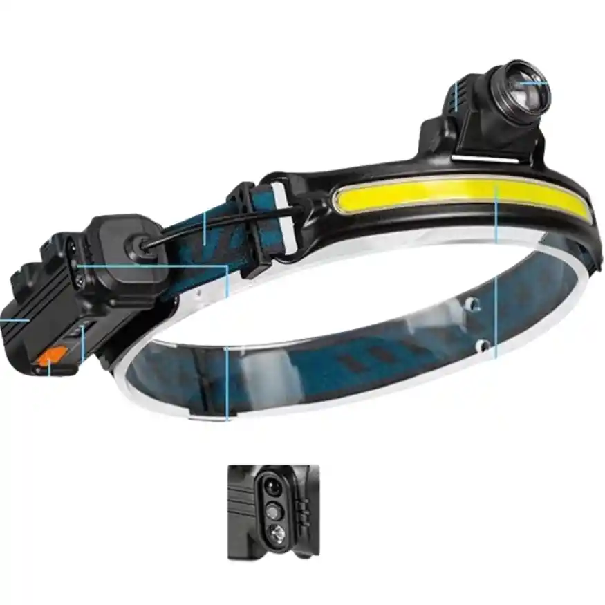 Linterna Recargable De Alta Ptencia