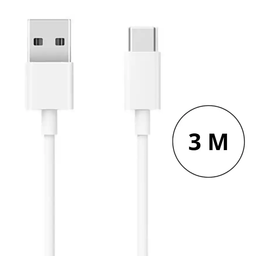 Cable Cargador Para Iphone 17 Usb A Usb C De 3 Metro