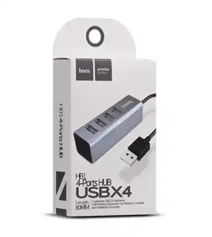 Hub Adaptador Usb A 4usb 2.0 - Hoco Hb1