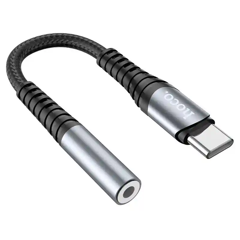 Adaptador De Audifonos Jack A Tipo C - Hoco Ls33