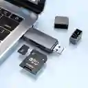 Lector De Tarjetas Sd Usb + Tipo C 2.0 O 3.0 - Hoco “hb45 Spirit”