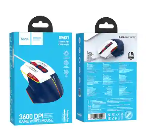 Mouse Gamer 3600 Dpi - Hoco Gm31
