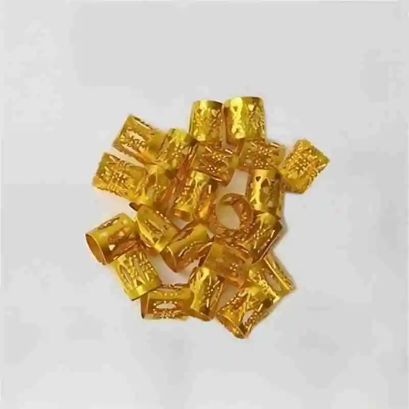 Shakiras Cuentas Para Trenzas Peinados | Doradas