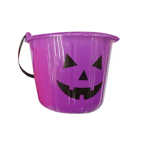 Balde Halloween Morado