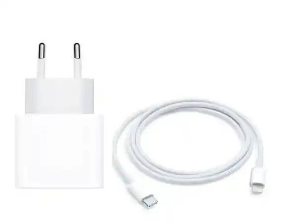 Cargador Completo De Iphone 20w Carga Rapida Apple Certificado