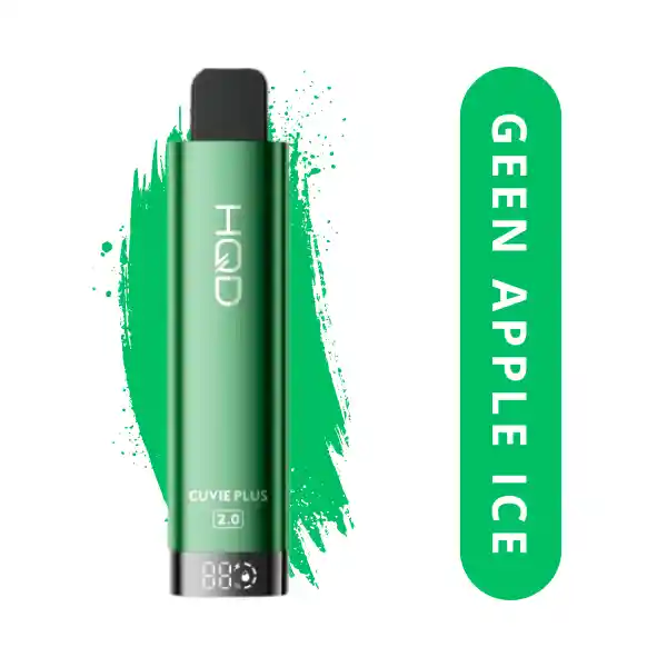 Vape Hqd Green Apple Ice 9000 Puffs