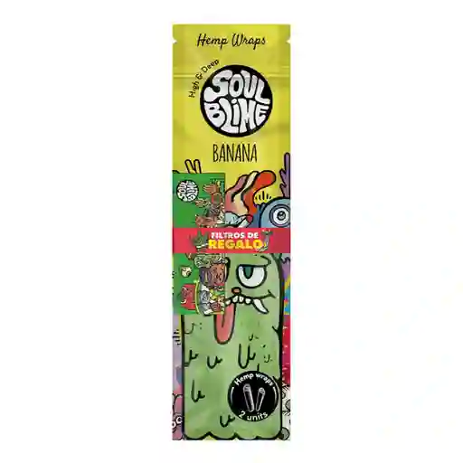 Blunt Soulblime Hemp Wrap X2 Banana