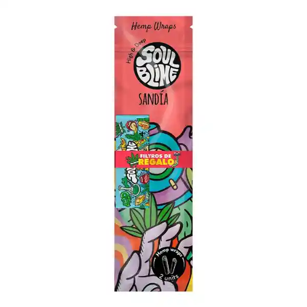 Blunt Soulblime Hemp Wrap X2 Sandía