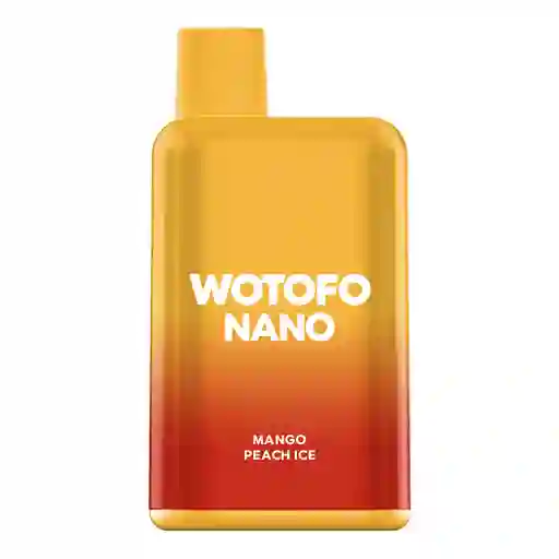 Wotofo Nano Mango Peach Ice 1000 Puffs.