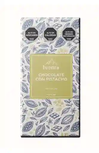 Chocolate Con Pistacho 42% Cacao 80grs