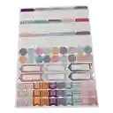 Stickers Pasteles 4 Hojas Especiales Para Planners Y Calendarios De Planificación