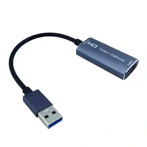 Capturador De Video Hdtv Hdmi Con Cable Usb 4k Ultra Hd