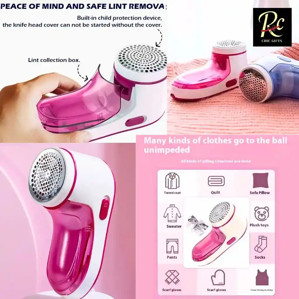 Removedor De Pelusas Eléctrico | Quita Bolitas Ropa | Regalos Chic