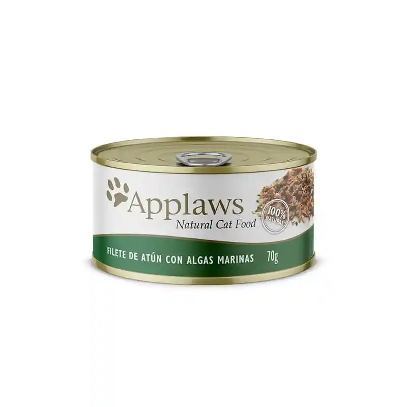 Applaws Alimento Humedo Gato Filete Atun Con Algas Marinas 70gr