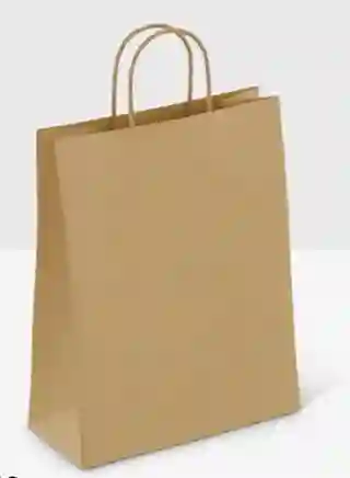 Bolsa De Regalo Lisa Kraft 33x24x8