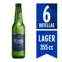 Royal Guard Cerveza Lager 6 x 355 cc