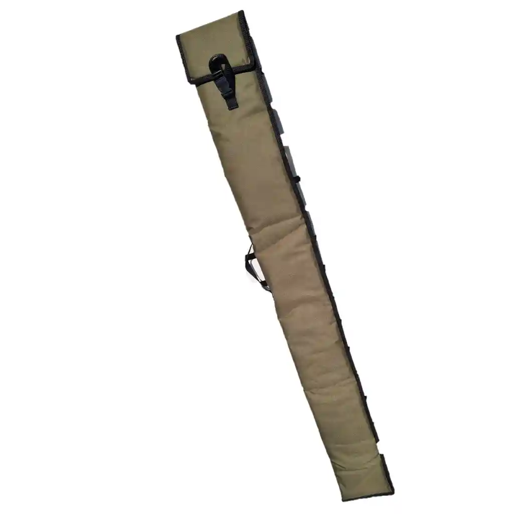 Funda Para Caña De Pescar Acolchada 1,80mt Verde