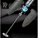Batidor Leche Eléctrico Espumador Café 24.5cm Portátil Soporte - Regalos Chic