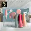 Kit Viaje Botellas 10 En 1 Antifugas Cosméticos Carry-on - Regalos Chic