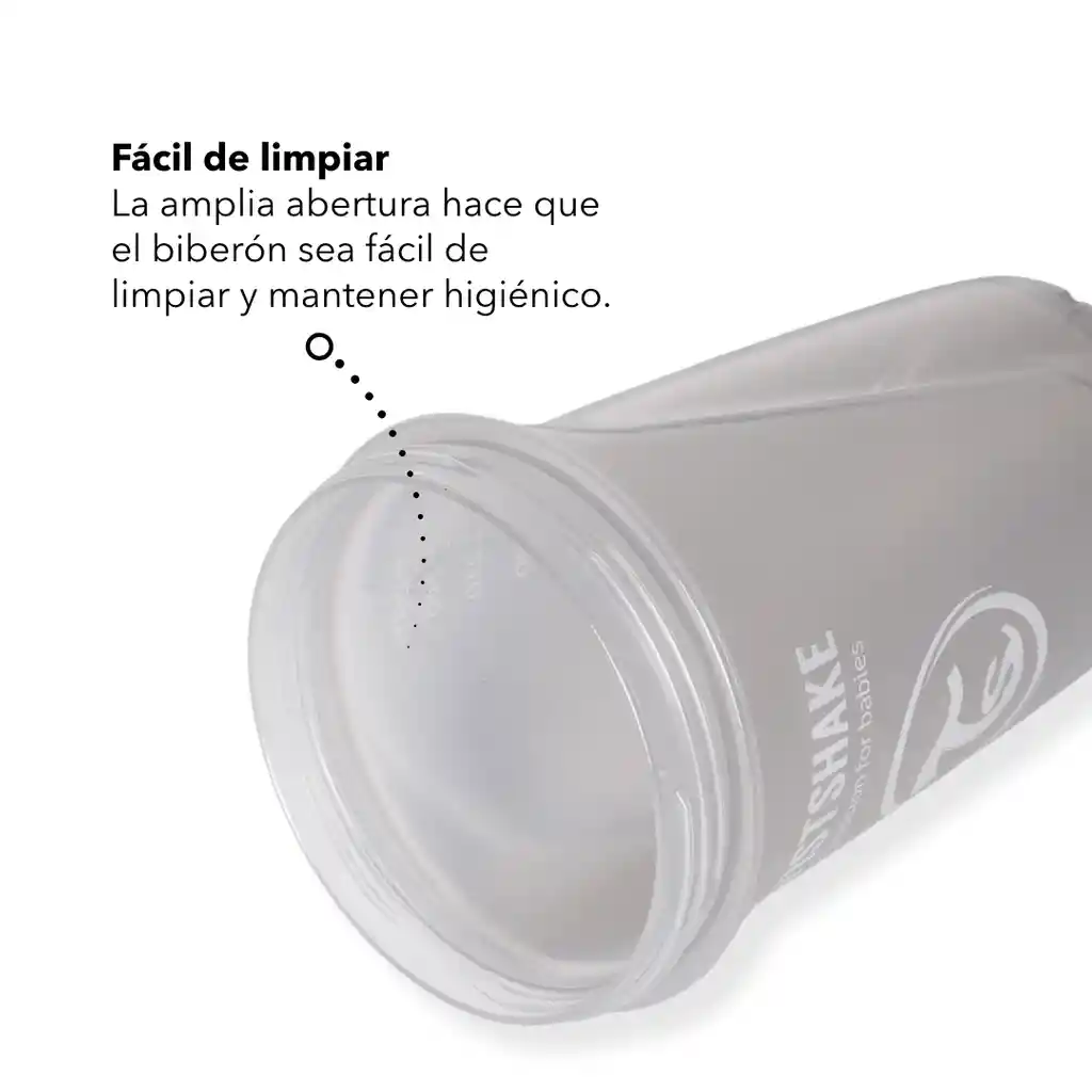 Mamadera Twistshake Double Pro 180ml