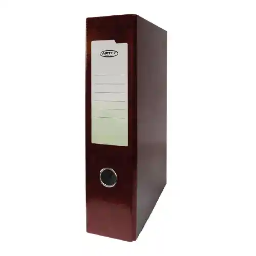 Artel Archivador Carta Ancho Burdeo