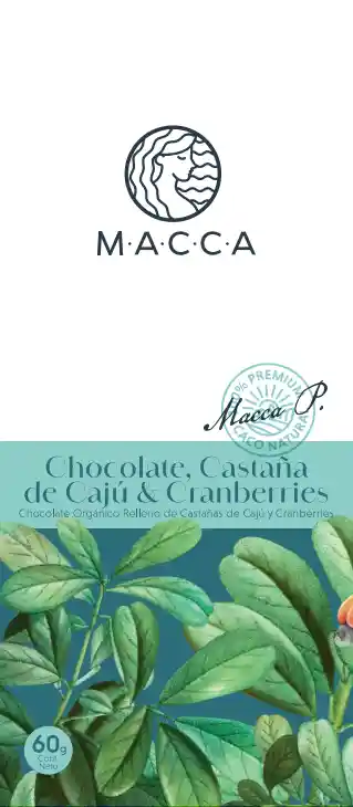 Barra De Castañas De Caju & Cranberries