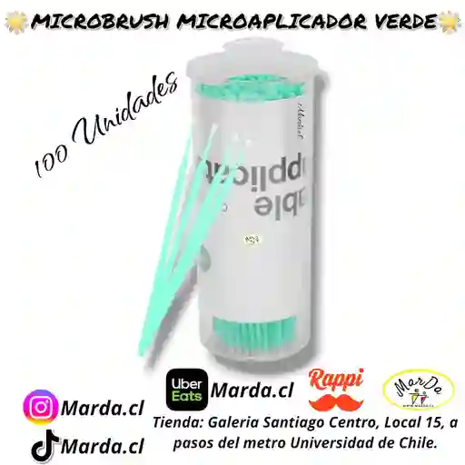 Microbrush Microaplicador Verde