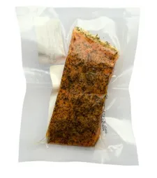 Porción De Salmón Ahumado En Caliente Eneldo