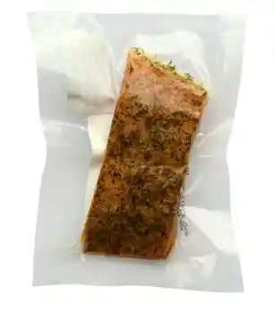 Porción De Salmón Ahumado En Caliente Eneldo