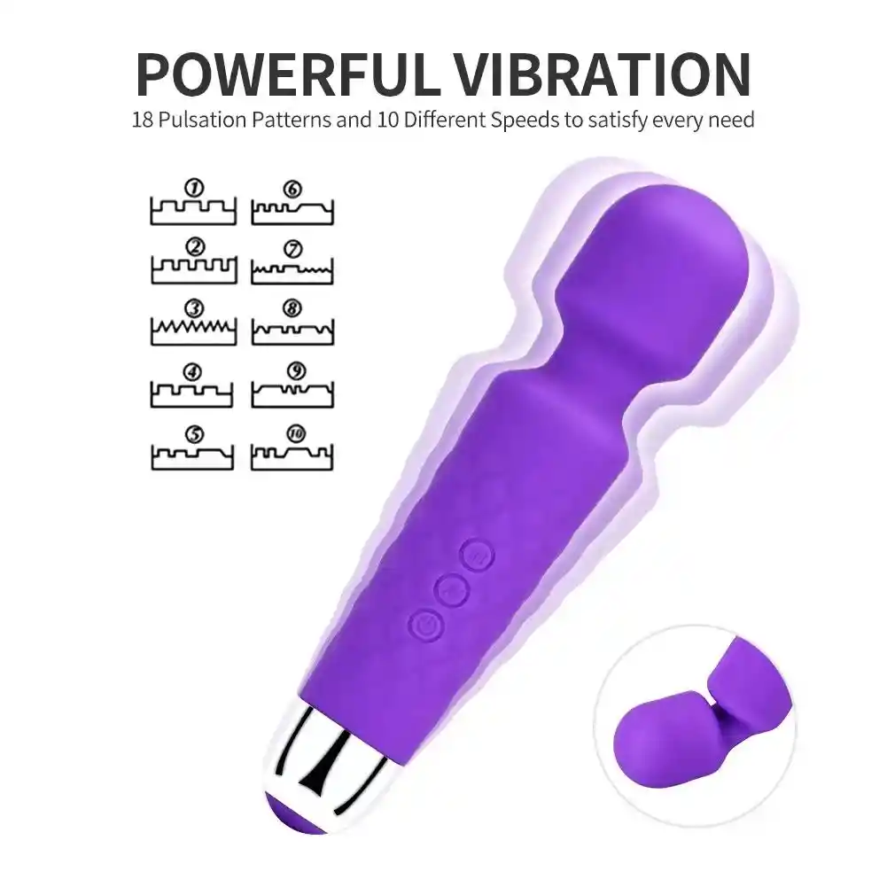 Hot Vibrador Morado
