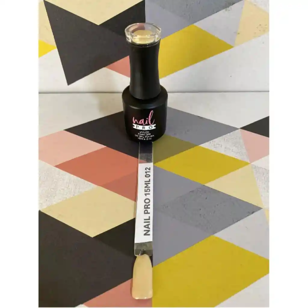 Esmalte Permanente # 012 (beige) 15 Ml Nail Pro
