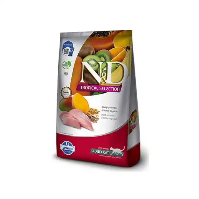 Alimento Gatos N&d Tropical Selection Adulto Pollo 1.5kg