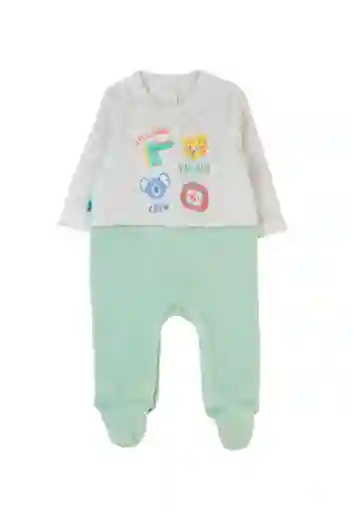 Osito Newborn Niño Plush Spirit 113 Gris Melange 6m