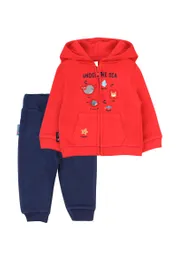 Buzo Newborn Niño Algodón Essence 109 Rojo 1m