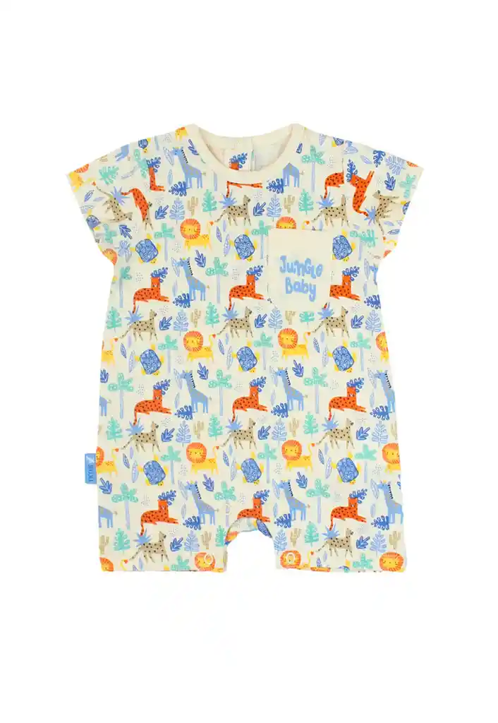 Enterito Newborn Niño Algodón Spirit 107 Crudo 3m