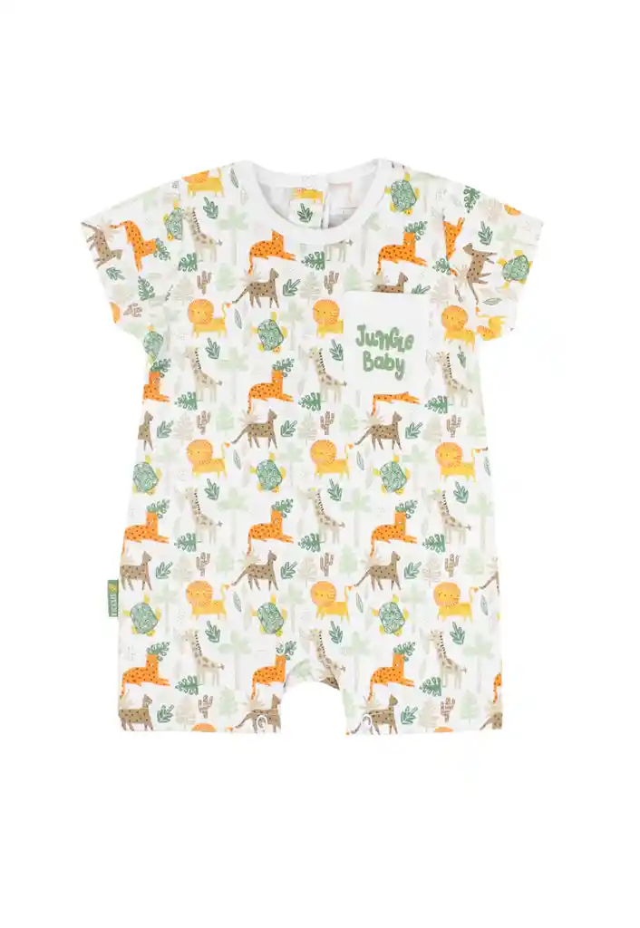 Enterito Newborn Niño Algodón Spirit 107 Blanco 3m