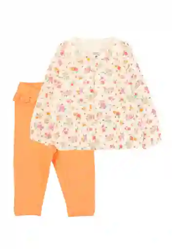 Buzo Newborn Niña Algodón Essence 126 Crudo 3m