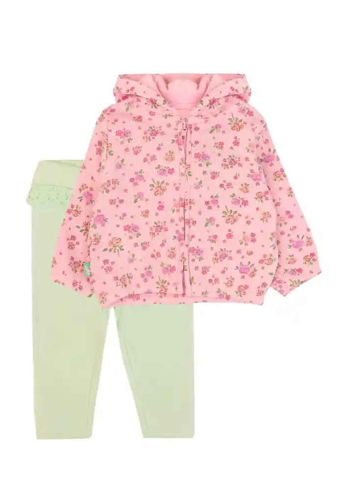 Buzo Newborn Niña Algodón Essence 126 Malva 1m