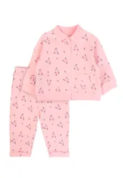 Conjunto Newborn Niña Franela Spirit 124 Rosado 1m