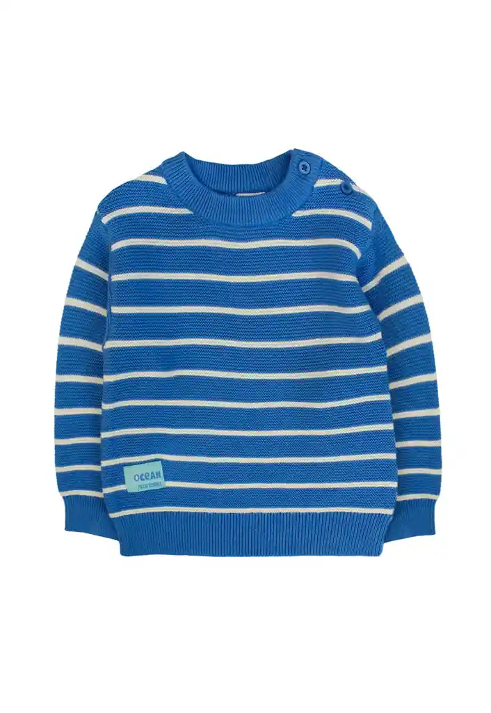 Sweater Bb Niño Listado Essence 151 Denim 18/24