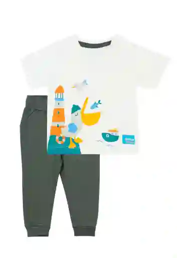 Conjunto Bb Niño Essence 166 Blanco 12/18