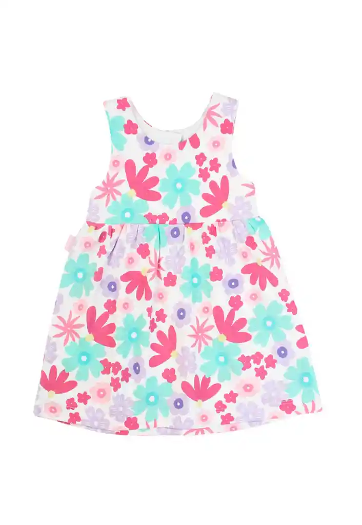Vestido Bb Niña Rapport Holiday 211 Blanco 12/18