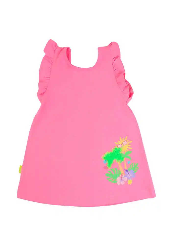 Vestido Bb Niña Holiday 210 Rosado 12/18