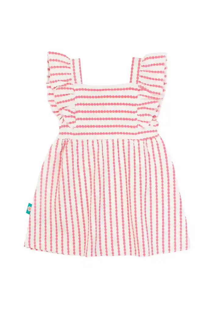 Vestido Bb Niña Spirit 208 Coral 3/6