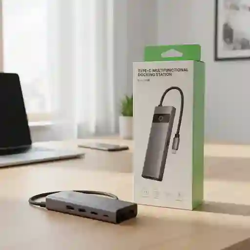 Adaptador Usb C 8 En 1