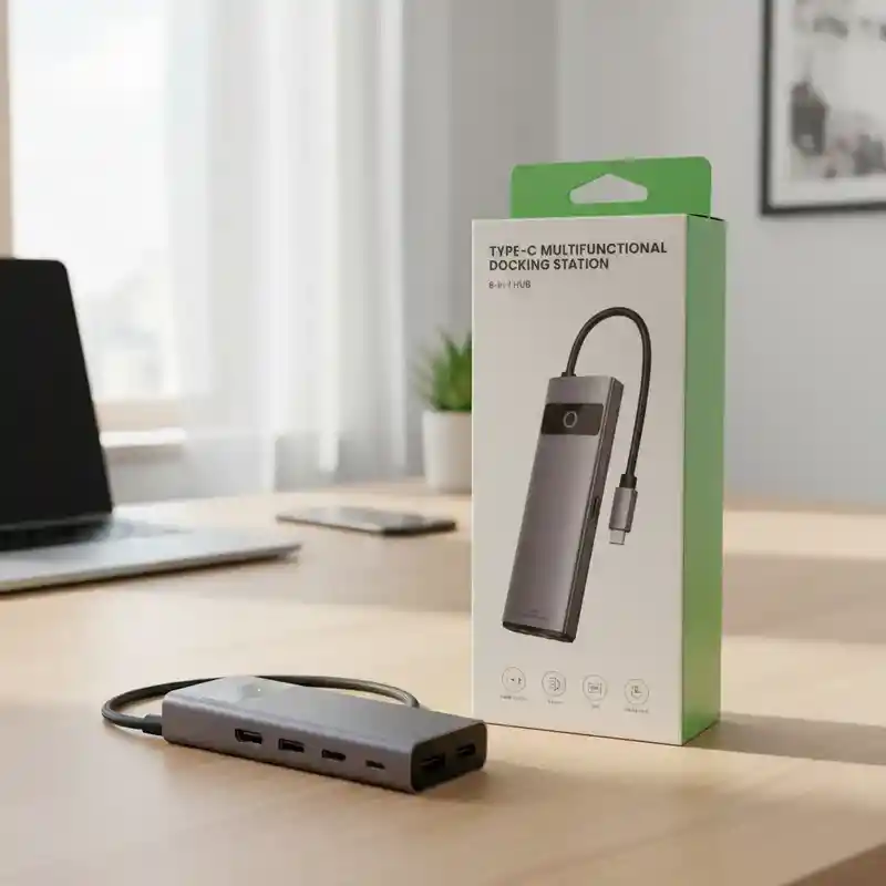 Adaptador Usb C 8 En 1