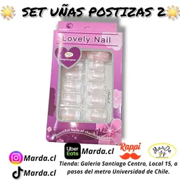 Set Uñas Postizas 2
