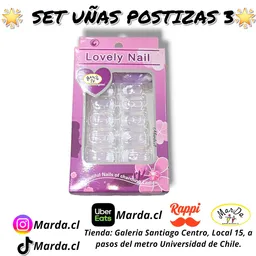 Set Uñas Postizas 3