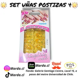 Set Uñas Postizas 4